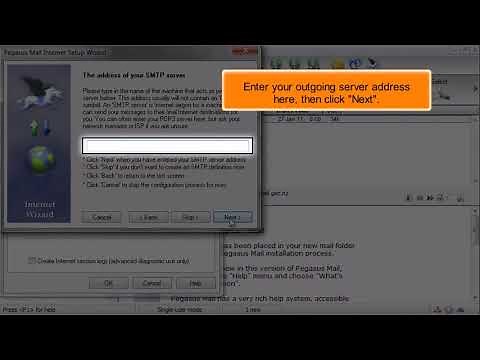 Pegasus Mail: How to Configure a POP Email Account