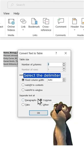 How to create table faster in word #msword #workhacks #Tableinmsword #50kviews