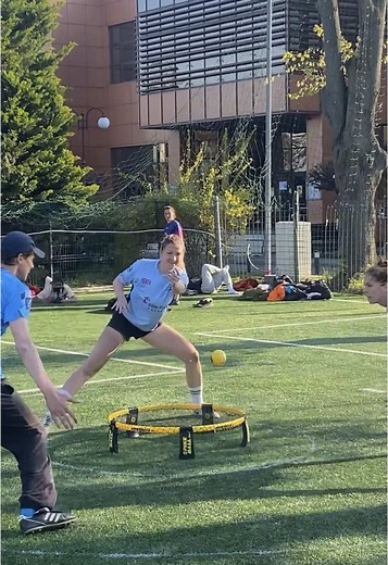 BIG RALLY in the Semi Final #roundnet #spikeball #rally #defence #viral #sport #roundnetworld #athlete #fyp #tournament