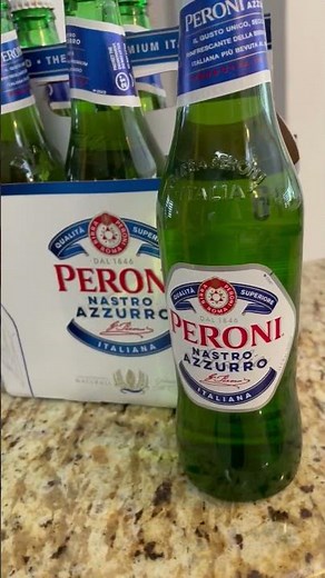 PERONi nastro Azzurro - Today’s drink of the day. # Shorts.