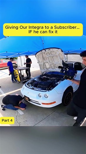 Win an Integra by Mastering Car Repairs