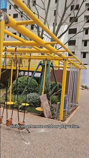 School Playground Structure with Safe Modular Design