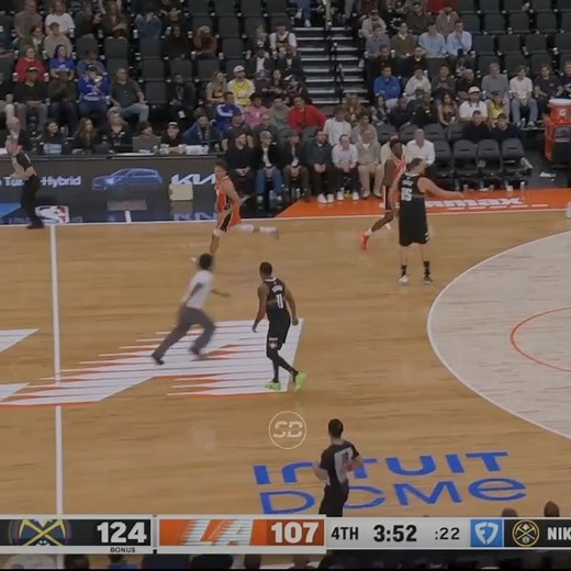 1.3M views · 11K reactions | A fan just ran onto the court.  Clippers announcer: “If he gets body slammed I won’t be mad” | The Scoreboard | Facebook