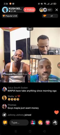 Mafia One telling John frog 🐸 to go and get married 😂 #southsudanesetiktokers🇸🇸🇸🇸