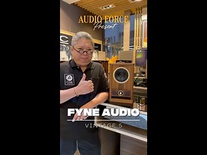 Fyne Audio Vintage 5: Top-of-the-line small speakers that are not just about sound…but a work of ...