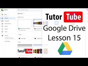 Google Drive - Tutorial 15 - Viewing Recent Files and File According to Size