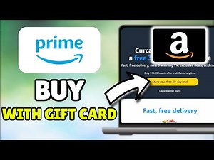 How To Buy/Pay Amazon Prime With Gift Card - Subscribe To Amazon Prime Video Using Gift Card (2026)