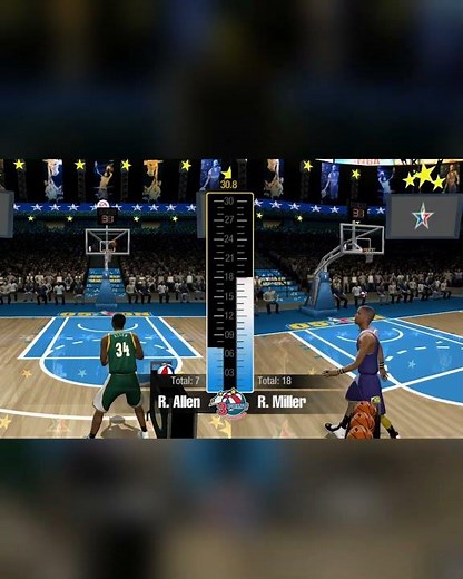 NBA Live 2005: Reggie Miller vs Ray Allen 3PT Shootout