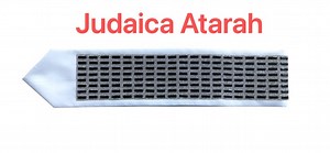 [Hot Item] Judaica Tallit Jewish Atarah Atarot Prayer Shawl Fake Pearl ABS