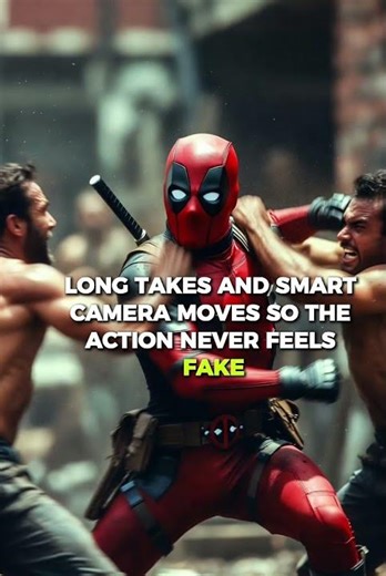 Deadpool vs 6 Enemies — The Brutal Fight Scene Ryan Reynolds Did Without CGI l MovieTally