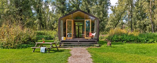 Op vakantie midden in de natuur, overnacht in een Wikkelhouse bij Stayokay | Stayokay