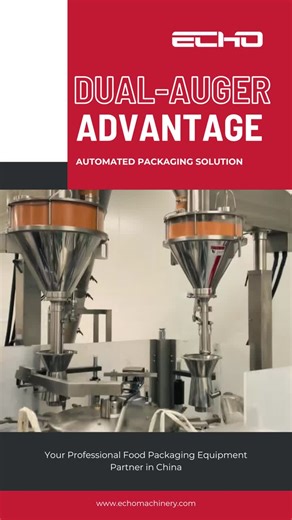 Dual-Auger Powder Filling: Faster Speed, Higher Accuracy | Echo Machinery