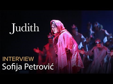 Meet mezzo-soprano Sofija Petrović – JUDITH Frano Parać – Croatian National Theatre in Zagreb