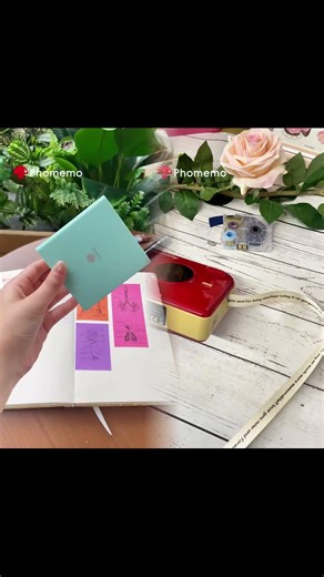 This Phomemo sticker printer saved my life! #phomemo #studynotes #study