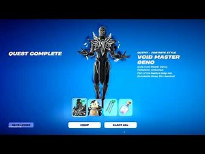 How to EASILY Complete GENO THE ULTIMATE REALITY - How to get Void Master Geno Style in Fortnite