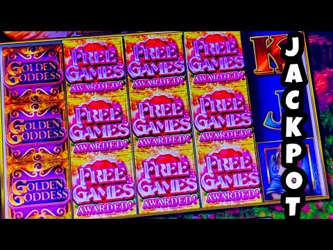 FREE GAMES GOLDEN GODDESS HIGH LIMIT JACKPOT 🟢 HUGE WINS 🟢 MAX BETS 🟢 MUCHO DINERO SLOTS