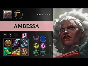 Ambessa Top vs Ornn - EUNE Master Patch 26.08