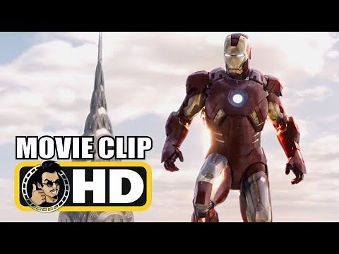 THE AVENGERS (2012) Movie Clip - Iron Man Vs. Loki HD