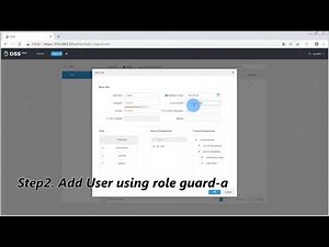 DSS Pro｜3. How to Add User - Dahua