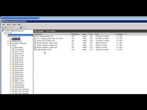 How To Inject WinPE Drivers Into a Boot Image and Create a Capture Image - Windows Deployment