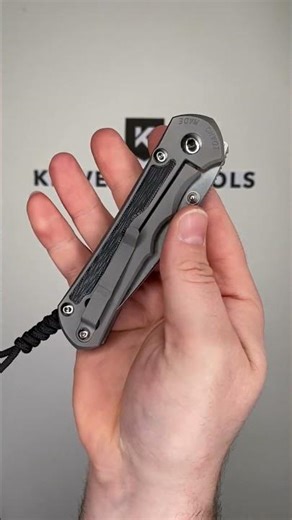Chris Reeve Inkosi Large LIN 1116 Glass Blasted Inlay Micarta Black Drop Point, pocket knife