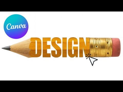 How to Create Typography Designs in Canva | Beginner Tutorial 2025