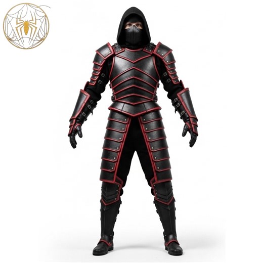 Custom Ninja Battle Outfit for Men | Leather Combat Suit | Festival Cosplay | Gift for Him - Etsy