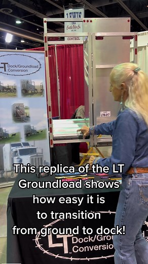 This replica of the LT Groundload shows how easy it is to transition from ground loading to dock unloading! It’s easy and convenient for cattle ranchers! Call for more details! #cattleranching #ranchlife #cattleranchlife #ltgroundload #groundload #ranchlife🐂🐴 #ranchersoftiktok #nfr2022