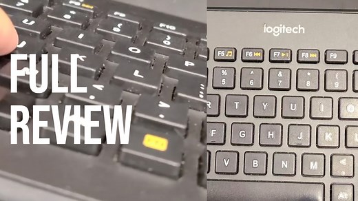 Watch Logitech Wireless Keyboard K360 - FULL REVIEW on Amazon Live