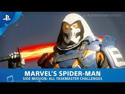 Marvel's Spider-Man (PS4) - Side Mission - All Taskmaster Challenges [Ultimate Level]