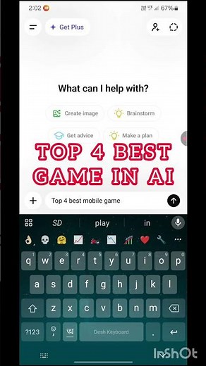 👉 Top 4 Best AI Games 😱🤖 (Mobile) #youtubeshorts #youtubecreator #funnyclips ‪@MR_KING_15‬