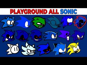 FNF Character Test | Gameplay VS My Playground | ALL Sonic Test #6