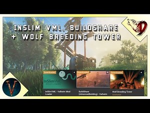 Building Mods Valheim Setting up InSlimVML Buildshare and Wolf Breeding Tower Simplified