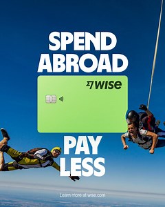 Don't cut your travel budget short with bloated exchange rates from your major bank. Spend abroad with no hidden fees. | Wise | Facebook