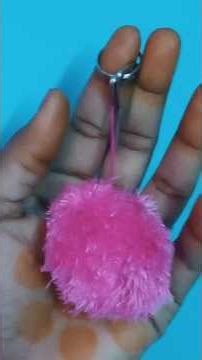 how to make a thread keychain #diy #creativeartemoji #craft #creative