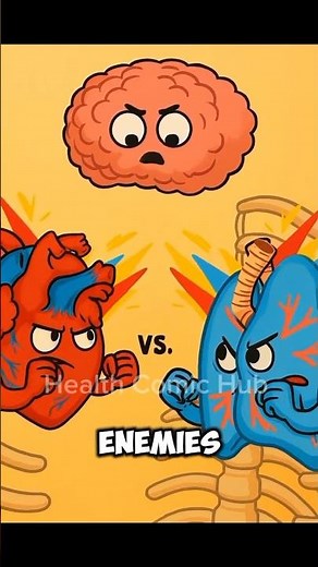 Heart vs. Lungs | Funny Medical Comic About the Cardiopulmonary System