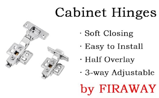 Half Overlay Hinges Details & Install