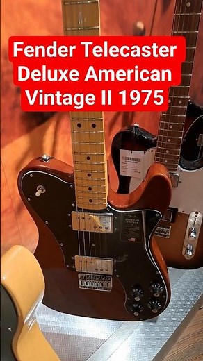 Fender Telecaster Deluxe American Vintage II 1975 #fender #fenderguitars #fendertelecaster