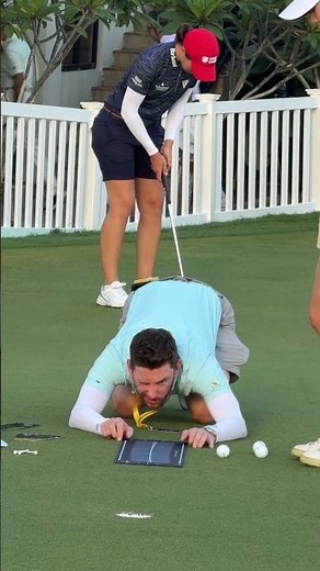 Lydia Ko Putter Setup Warm Up Maybank Championship 2025 #lpga #golf #golfswing #newzealand #pga