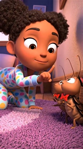 The girl and cockroaches #bug #cockroach #insects #nature