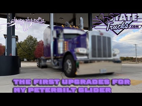 The first upgrades to my Peterbilt glider ‪@4StateTrucks‬