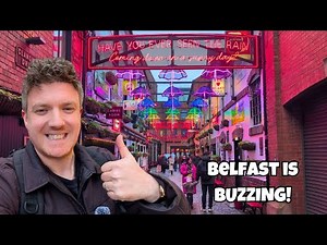 Belfast City Centre Is Buzzing | Real-Time Walking Tour