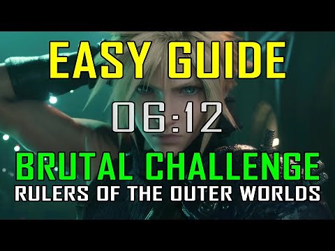Final Fantasy 7 Rebirth - EASY WAY to defeat BRUTAL CHALLENGE: RULERS OF THE OUTER WORLDS