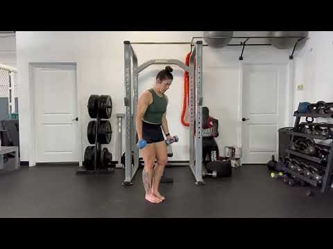 Single Leg Dumbbell Scaption Demo