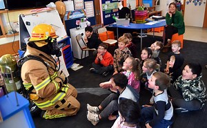 Lesson sparks fire safety awareness