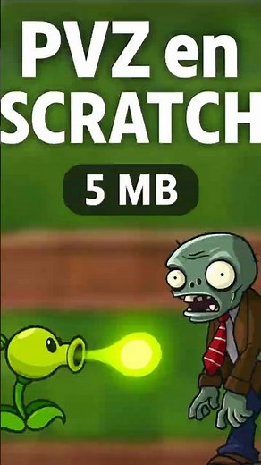 Recrearon PLANTS vs ZOMBIES en SCRATCH (¡solo 5 MB)