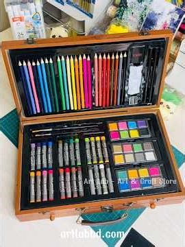 Kalour Deluxe Art Studio Set 142pc || Art Lab