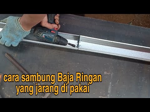 3 ways to connect the CNP LIGHTWEIGHT STEEL version of the WELDER TASIK