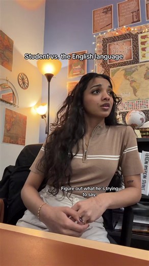 Student vs. the English Language: A Funny Skit