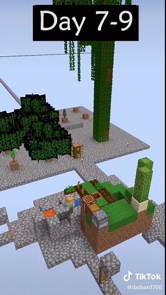 Minecraft Skyblock Timelapse 1.18 - Building Paradise from Scratch